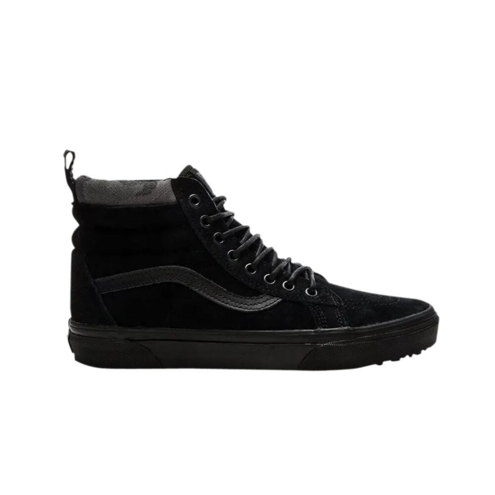 VANS Sk8-Hi MTE Leather High Top Skateboarding Sneaker Shoe Black Unisex 8M/9.5W